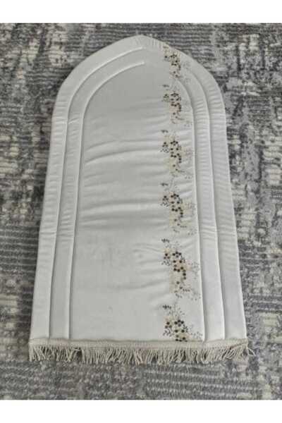 Gerenic Luxurious embroidered foam-padded prayer rug