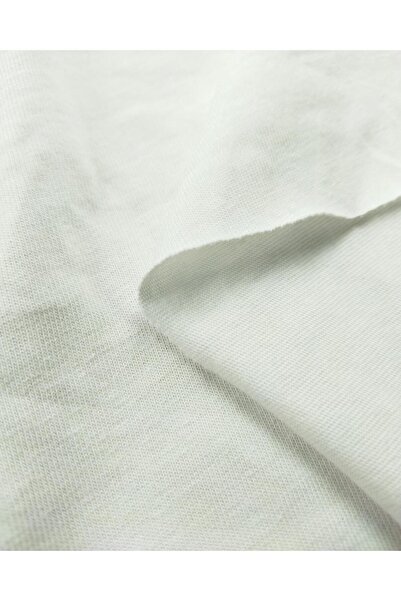 Kumaş Parça Συνδυασμός χρωμάτων εκρού και σουίτερ, χτενισμένο βαμβάκι (Πλάτος...