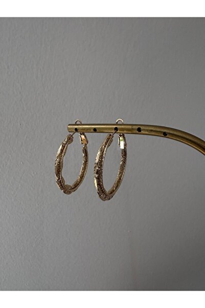 XUPING JEWELRY أقراط دائرية ذهبية من سلسلة XP المميزة ذات نسيج مطرز