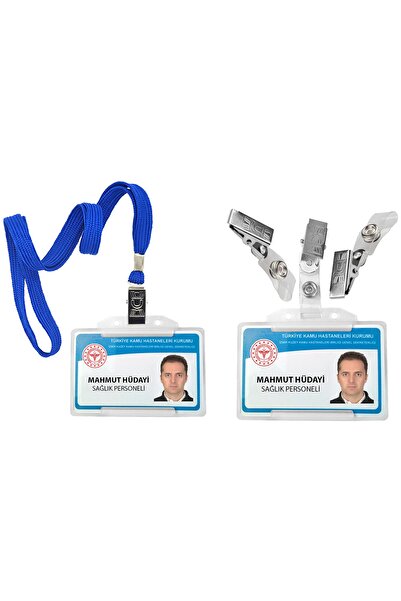 SIRADIŞI REKLAM Plastic Id Card Staff Identification Card (Clinic, Hospital, ...