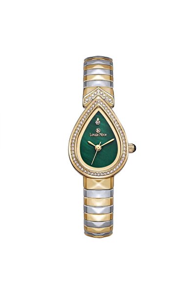 Louis Nice Elegant women's watch in silver and gold