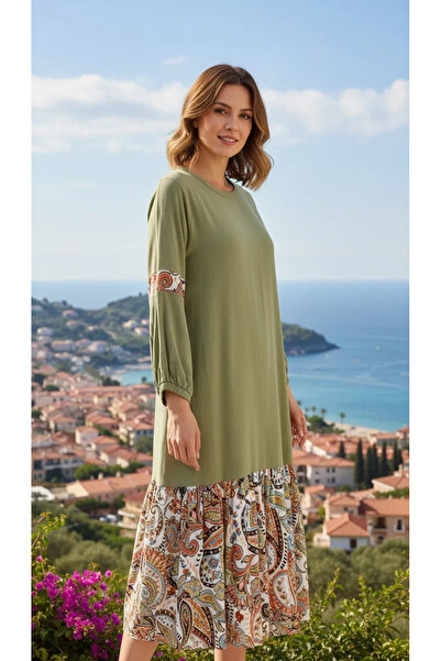 Invee 6763 haki Koton Elbise