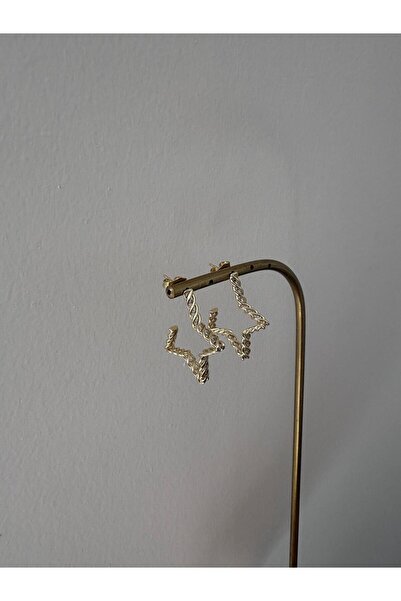 XUPING JEWELRY أقراط ذهبية من طراز Yıldız Model بتفاصيل سلسلة XP