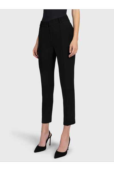 Michael Michael Kors Pantaloni slim fit ,subtiri, eleganti, inchidere discreta cu carlig si fermoar, tesatura tip crep,