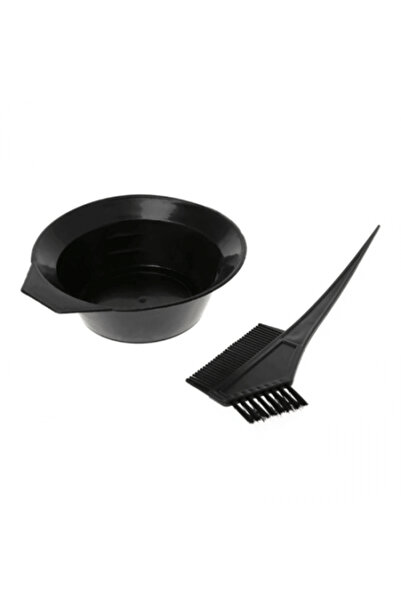 drob_beauty Black Dye Plate with Brush