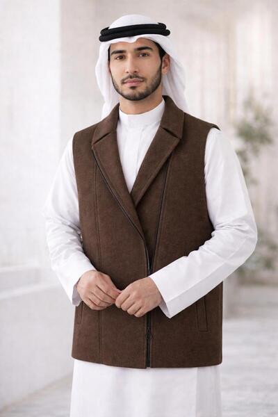 WarD سديري رجال انيق بسحاب لمن يبحث عن الاناقه والفخامه في انٍ واحد