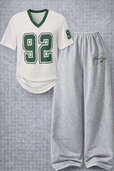 Kids Çocuk 92 Baskılı Yazlık 2'li Alt Üst Takım