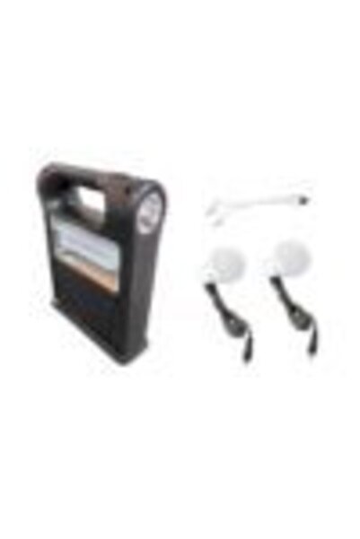 Generic Kit solar de camping CCLamp CL-12 cu funcție de baterie externă 30W și 2 becuri incluse