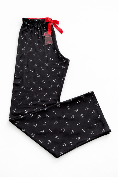 Lady Queen Παντελόνι πιτζάμας από μπαμπού λύκρα και βισκόζη σε μεγάλο μέγεθος