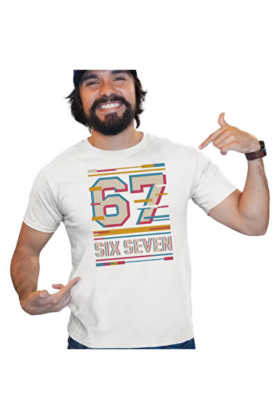 OEM Men's T-Shirt Six Seven Effect Glitch 67