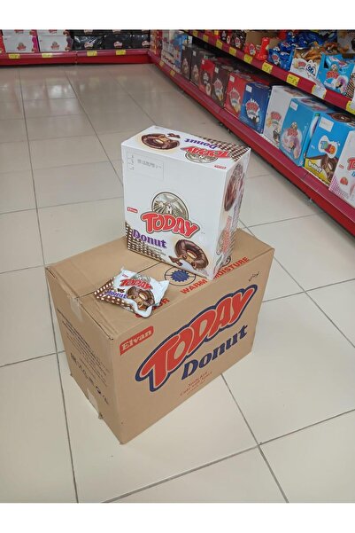 Elvan TODAY DONUT KAKOLU 24 LÜ PK 6 KUTU 1 KOLİ 144 ADET