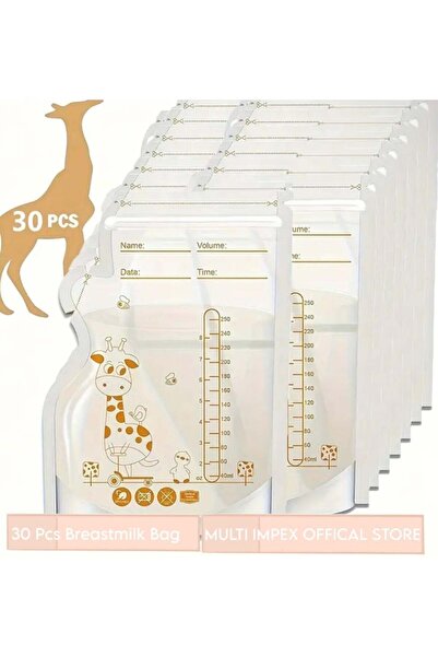 multi İmpex 30-Pack BPA-Free Breast Milk Storage Bags
