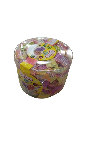 Elvan İBON TROBİCAL MEYVE AROMALI SERT CAM DOLGULU ŞEKER 800 GR