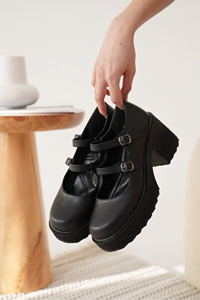 aczagul butik Jasmine Women's Black Casual Shoes