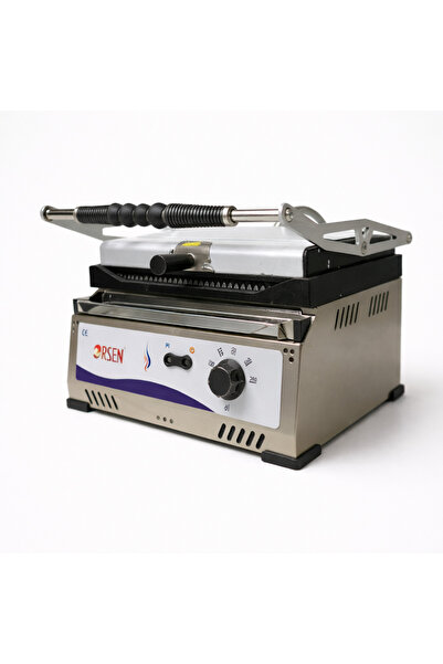 Orsen Profesyonel Elektrikli Tost Makinesi Döküm Plaka Kafe–Büfe–Ev Tipi 16 D...