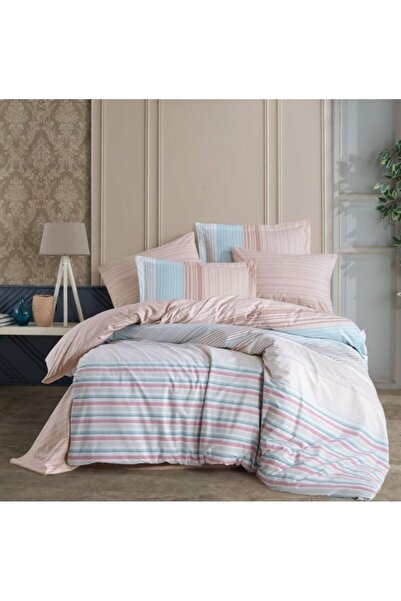 MarDyHome Kingsize Poplin Duvet Cover Trella Turquoise