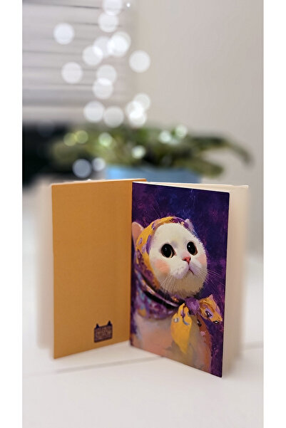 Başka Bir Hayat Diliyorum Defter - Özel Tasarım Kedi Köpek Hayvan A6