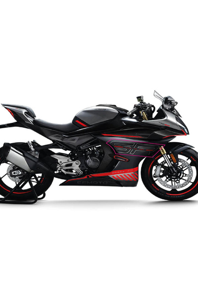 KAPLAMA MERKEZİ CFMOTO 450SR Orijinal Tasarım Sticker Tasarım Etiket Modeli Y...