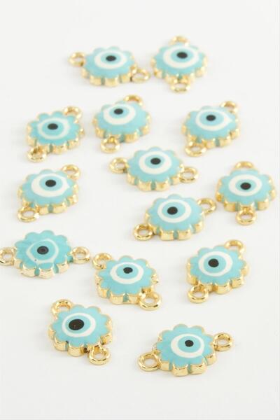 ZERO LAND STOROZAL Εμαγιέ Βραχιόλι και Κρεμαστό με Διπλή Λαβή σε Σχέδιο Λουλο...