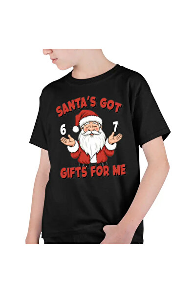 OEM Παιδικό T-shirt Six Seven Santa Claus για αγόρια