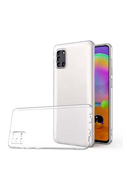 enva case حافظة متوافقة مع هاتف سامسونج A31 - شفافة