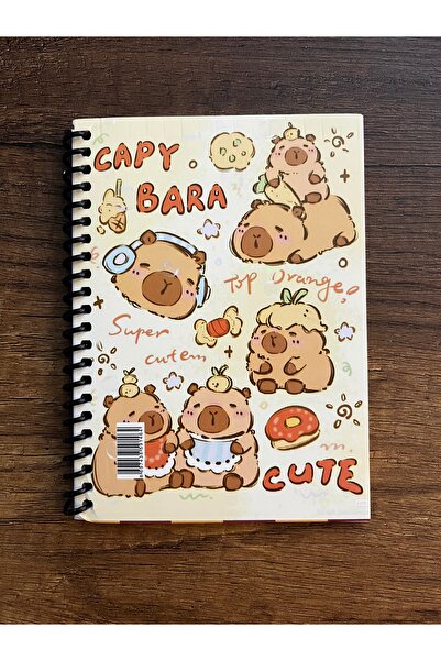 Kawai Capybara Not Defteri Kapibara Defter