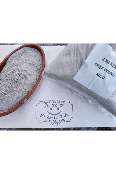 artdocia 2 KG ODUN KÜLÜ %100 elenmiş meşe odunu külü odun külü gübre
