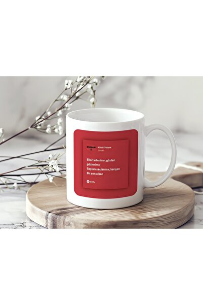 Beramussa Hands to My Hands Lyrics Spotify Design Mug Cup – Special Emotional...