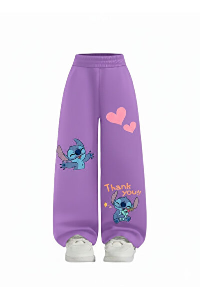 Machetta Children's Stitch Printed Jogger Relaxed Fit Sweatpants