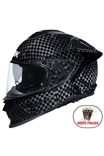 SMK KASK Smk Tıtan Carbon-S01 Kapalı Kask GLCA200