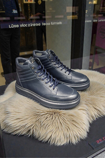 VİVA SHOES Genuine Leather Men's Half Boots