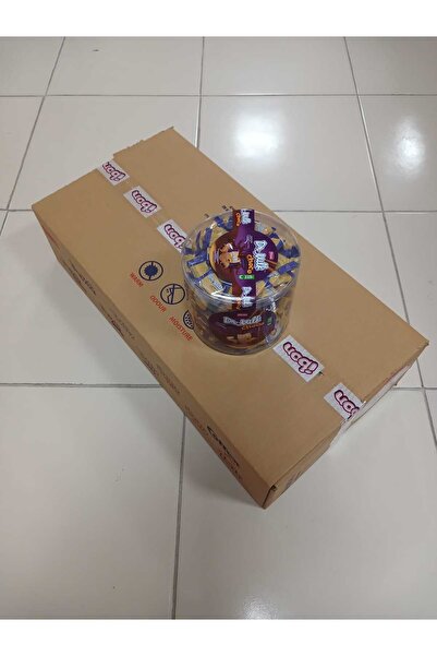 Elvan DR MİLK CHOCO ÇİKOLATA DOLGULU KARAMEL ŞEKER 1 KOLİ 8 KİLO