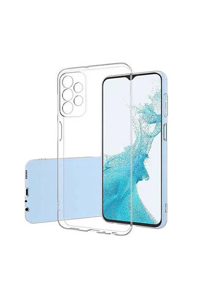 enva case حافظة متوافقة مع هاتف سامسونج A33 - شفافة