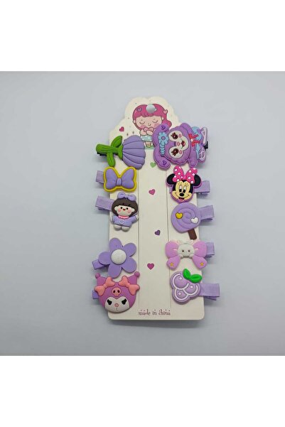 Masal Gurumi Purple Combined 10 Piece Buckle Set