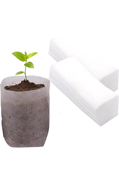 Generic Joiz Planting Bags, 100 Pieces of Biodegradable Non-Woven Planting Bags