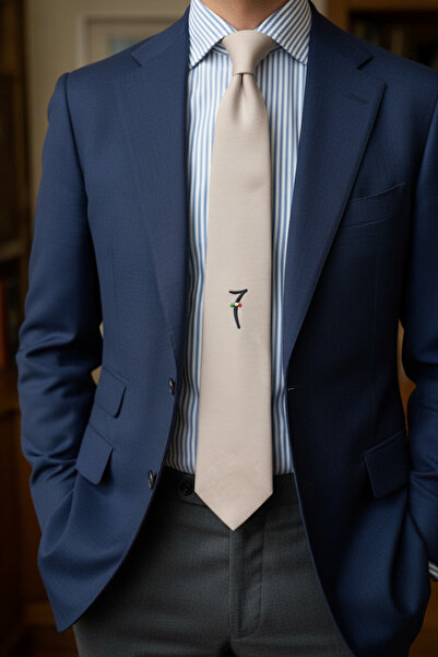 CROATE Italian Antonio 7 Series (with Embroidery) Tie