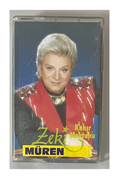 türküola müzik Zeki Müren Kahır Letter Cassette (Original Period Edition)