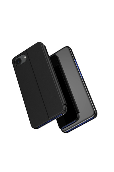 Other Etui pokrowiec z klapką na iPhone 16e Clear View Case - czarny