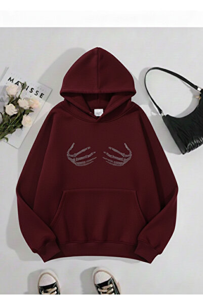 Mayer Butik Unisex Men/Women Cat Colorful Custom Printed Cotton Oversized Hooded Sweatshirt