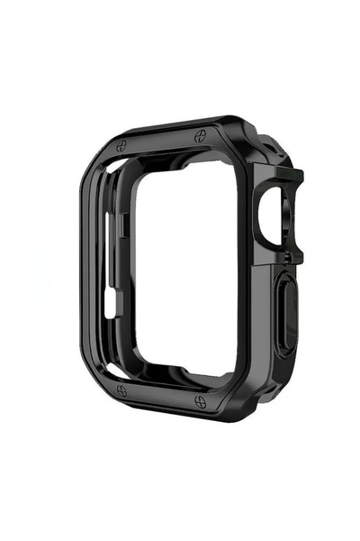 Other Husă pentru Apple Watch Series 7/8/9 45 mm moale și rezistentă - czarne