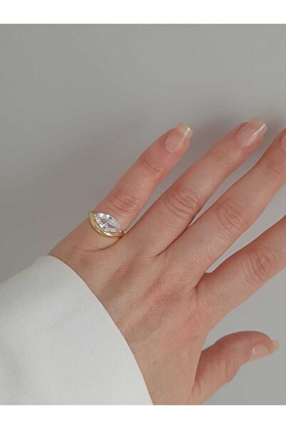 Bubbleatelier Gold Floyd Serçe Parmak Yüzüğü ayarlanabilir