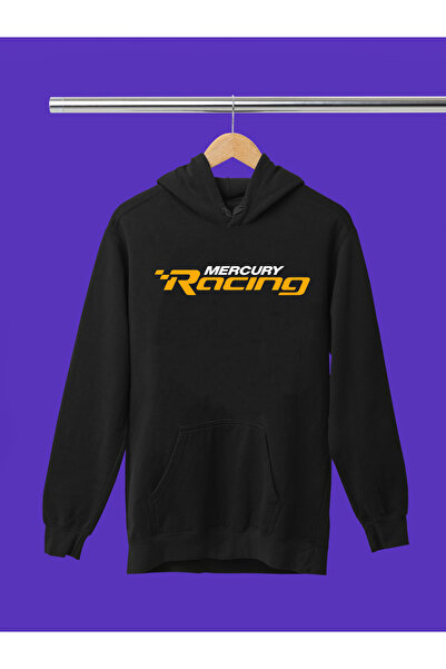 MAGORS Ae Printed Cotton Long Sleeve Fleece-Lined 3 Yarn Hooded Sweatshirt