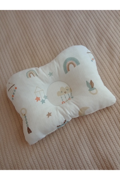 Wenaris 0-12 Months orthopedic pillow flat head pillow Newborn Baby Pillow