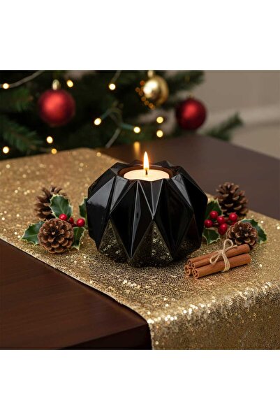 ysftasarım dekoratif mumluk 1 adet