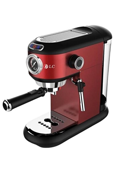 DLC Espresso Coffee Maker 1 Liter Capacity 1450W 15 Bar - Red Cm7318 - Multicolor