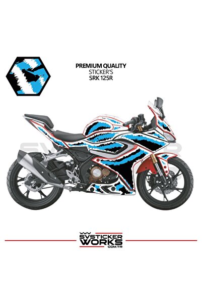 ARONA RKS SRK 125R - 250RS Kaplama Sticker Air Brush Motor Kaplama Modeli Haz...