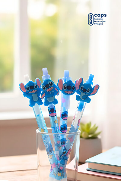 caps office 1 Adet Stitch Figürlü 0.7 Uçlu Versatil Kalem – Stitch Kırtasiye ...