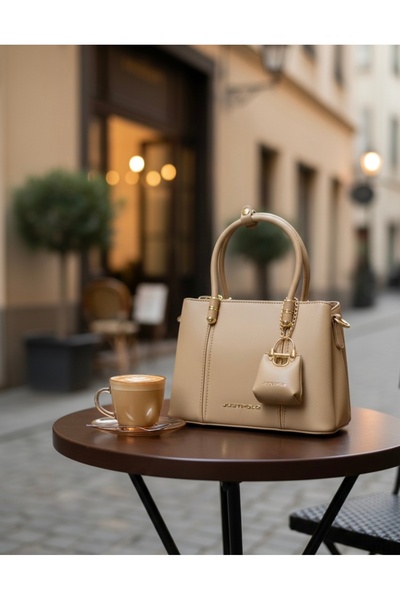 Just Polo Luxury Premium Leather Women's Hand and Shoulder Bag with Long Adju...