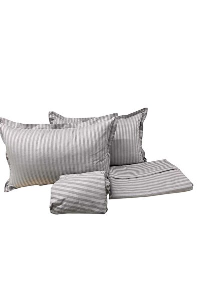 Hayal çeyiz Double Satin Duvet Cover Set - Double Duvet Cover Set with Elasti...