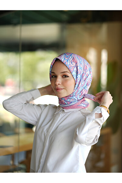 MOONORO Soft Scarf Tesutur Lavanda Cotton Scarf